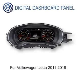 Tableau de bord numérique de la Volkswagen Jetta