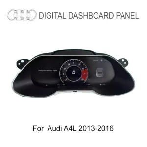Audi A4L Tableau de bord numérique 12,3 pouces avec mise à niveau CarPlay