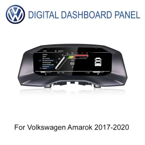 Volkswagen Amarok Tableau de bord numérique 2017-2020 vue de face 12,3 pouces IPS LCD