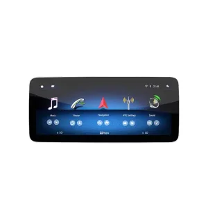 Mettez à niveau votre Mercedes SLK W171 Android Head Unit 2008-2011 NTG4.5 avec 8-core CPU, 4+64GB ou 6+128GB, 12.3″ IPS display, DSP, Wireless CarPlay & Android Auto.