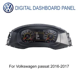 Volkswagen Passat Tableau de bord digital 2016 2017 12.3 inch IPS LCD front view