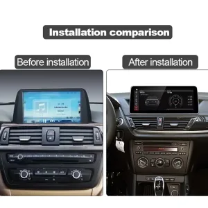 BMW F20 NBT EVO Android Head Unit 2013–2017 12.3″ Wireless CarPlay 3 BMW F20 NBT Unité Android