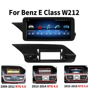 Mercedes W212 Autoradio Android 2015-2016 | CarPlay DSP