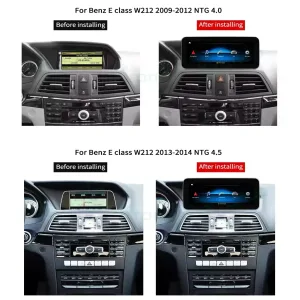 Mercedes E W212 Android Head Unit 2009-2016 | CarPlay DSP
