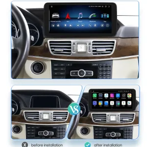 Mercedes W212 Autoradio Android 2015-2016 | CarPlay DSP