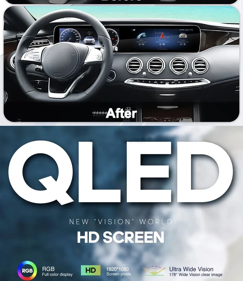 Classe S W222 Android Head Unit