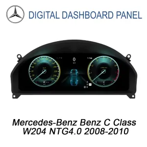 Mercedes Classe C W204 Cluster de jauge digital 2008-2010 | 12.3″.