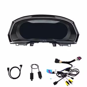 Accessoires pour le tableau de bord numérique Volkswagen destinés aux modèles Golf 7, Passat B8 et CC, comprenant le faisceau de câbles et les supports
