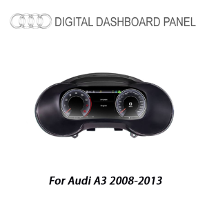 Tableau de bord digital de l'Audi A3 12.3 pouces pour 2009-2013