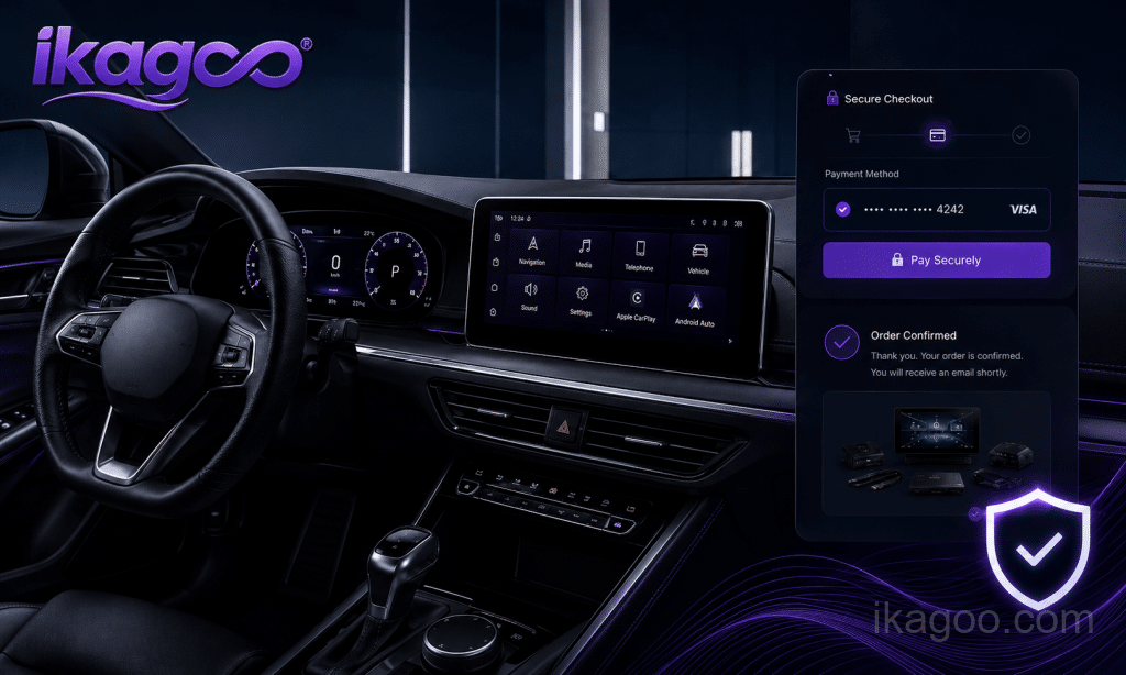 Paiements sécurisés pour l'électronique automobile – iKAGOO Checkout