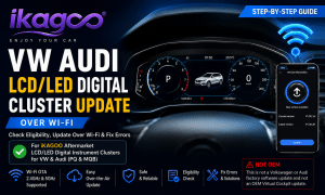 Mise à jour du tableau de bord numérique LCD/LED pour VW et Audi