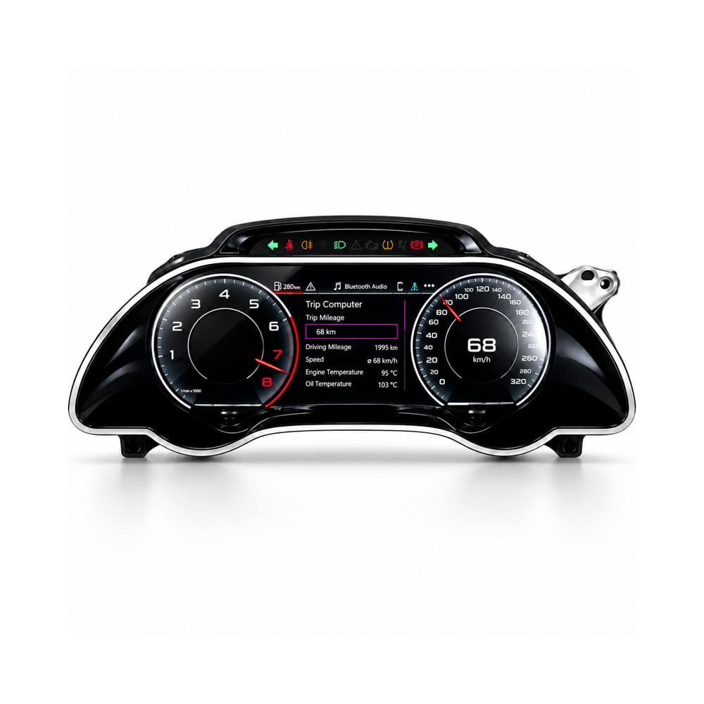 Améliorez votre Audi A5 B8 2008–2016 avec un écran LCD numérique de 12.3″, montage de style OEM, conservation des données du véhicule, commandes au volant et support iKAGOO.