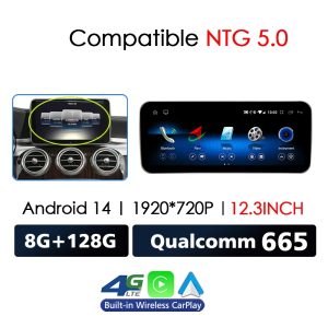 Mercedes Benz Classe C W205 GLC X253 V W446 Navigation multimédia automobile
