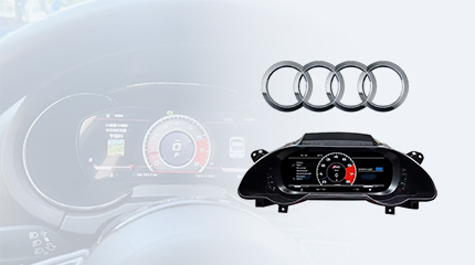 Groupe d'instruments numériques Audi1