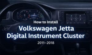 Comment installer un tableau de bord numérique pour une Volkswagen Jetta