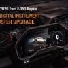 F150 combiné d'instruments numérique Raptor