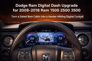 Mise à niveau du tableau de bord numérique Dodge Ram