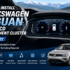 Comment installer le groupe d’instruments LCD complet du Volkswagen Tiguan 2017-2022