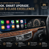 Mercedes Classe S, autoradio Android pour W221 et W222 : Adaptation au style OEM et maintien des fonctions d'origine