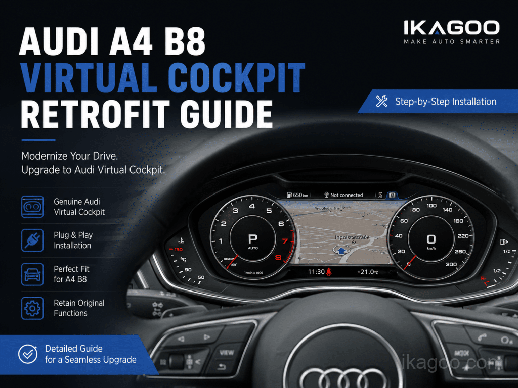 Rétrofit du cockpit virtuel de l'Audi A4 B8 : MMI, sensation d'origine, adaptation et questions de l'acheteur