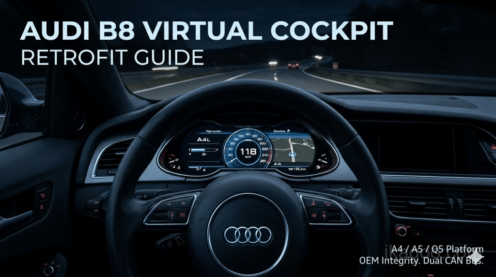 Installation du Virtual Cockpit Audi Q5 8R