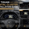 Guide d'installation du combiné numérique Volkswagen Tiguan MQB (2017-2022)