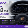 Installation du combiné numérique Porsche Cayenne 958