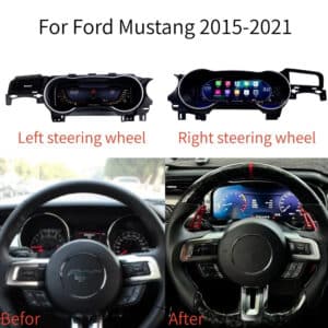 Installation du combiné numérique Ford Mustang S550 pour volant à gauche et à droite