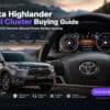 Guide d'achat du combiné numérique pour Toyota Highlander : ce que les propriétaires de 2015–2019 devraient savoir avant d'acheter.