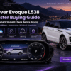 Guide d'achat du combiné d'instruments numérique pour Range Rover Evoque L538 2026