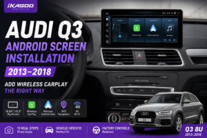 Installation d'écran Android Audi Q3 2013-2018