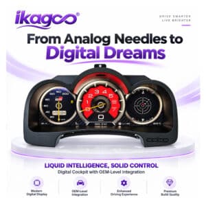 Toyota Hilux Vigo Fortuner SW4 digital instrument cluster product view