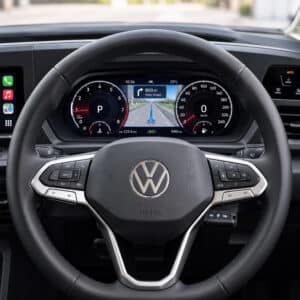 tableau de bord numérique vw caddy installé mk5