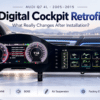 Audi Q7 4L Digital Cockpit Retrofit – Tableau de bord d'origine versus Digital Cockpit iKAGOO installé