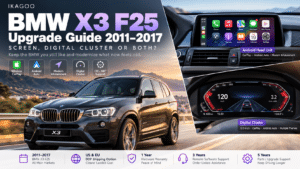 Guide de mise à niveau BMW X3 F25 2011–2017 : Écran