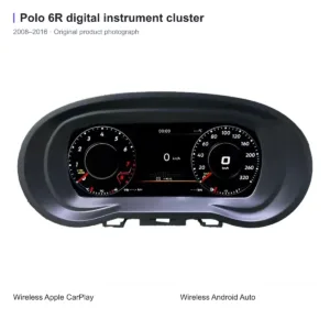 Combiné d'instruments numérique VW Polo 6R dans son boîtier d'origine