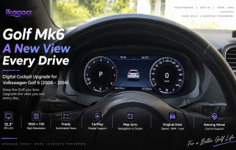 Mise à niveau du cockpit numérique Golf Mk6 : CarPlay, synchronisation de la carte et plus encore